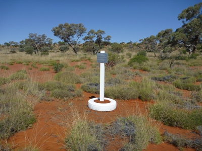Anne Beadell memorial on her highway