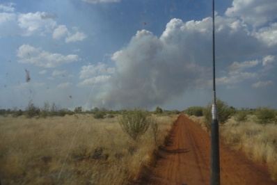 Smoke on the horizon
