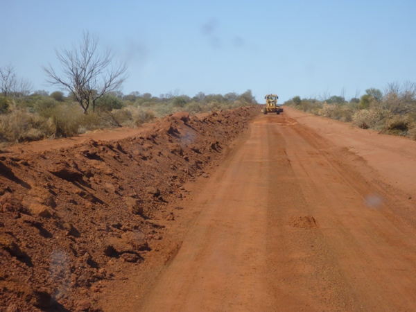 Gunbarrel Hwy regrade