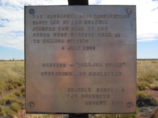 Callawa plaque