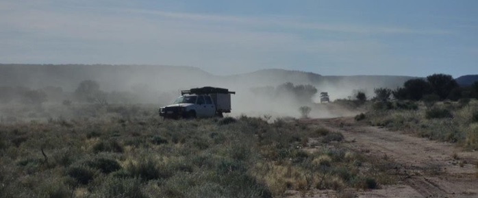 Dusty conditions