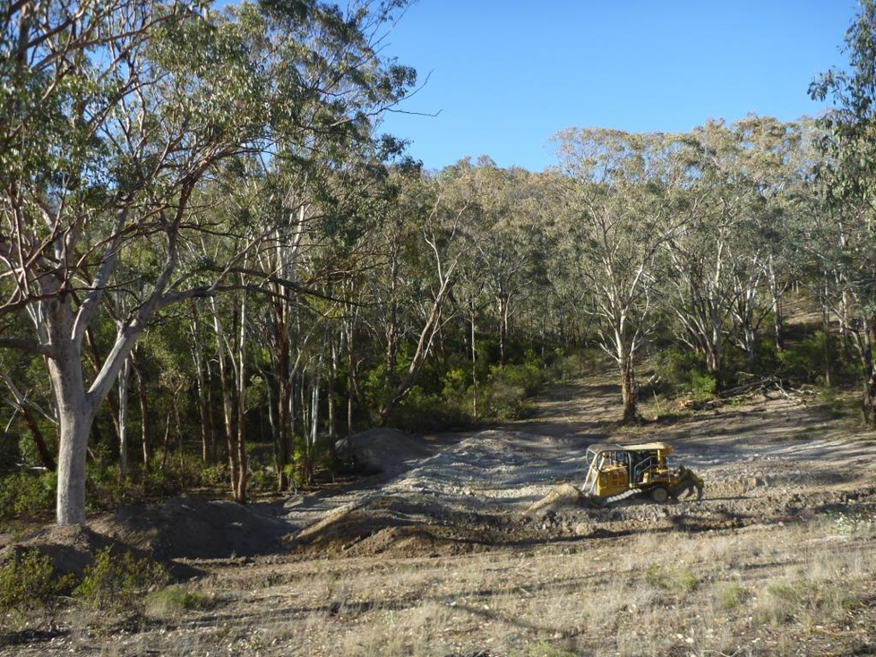 cutting dams