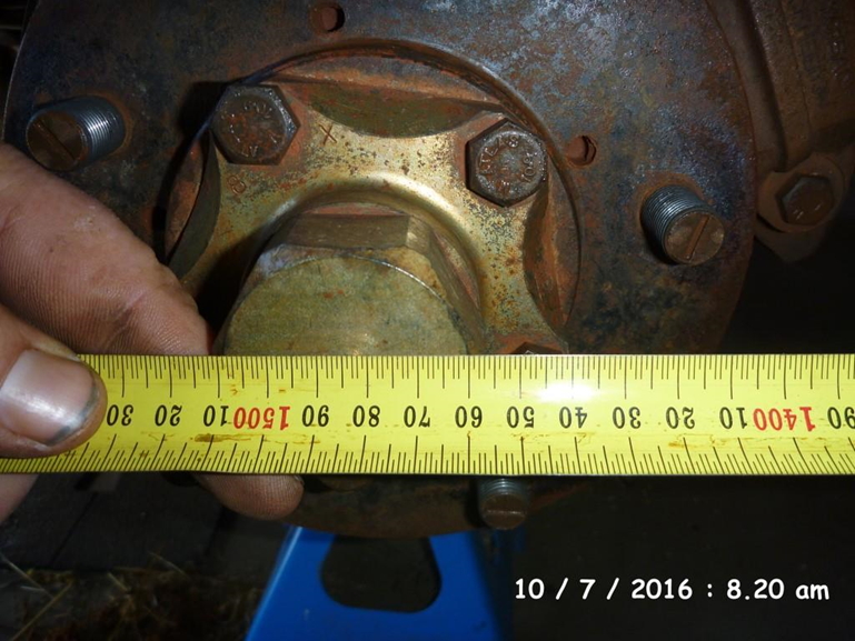 Measurement of overhang