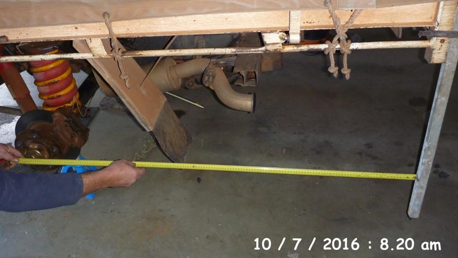 Measuring overhang