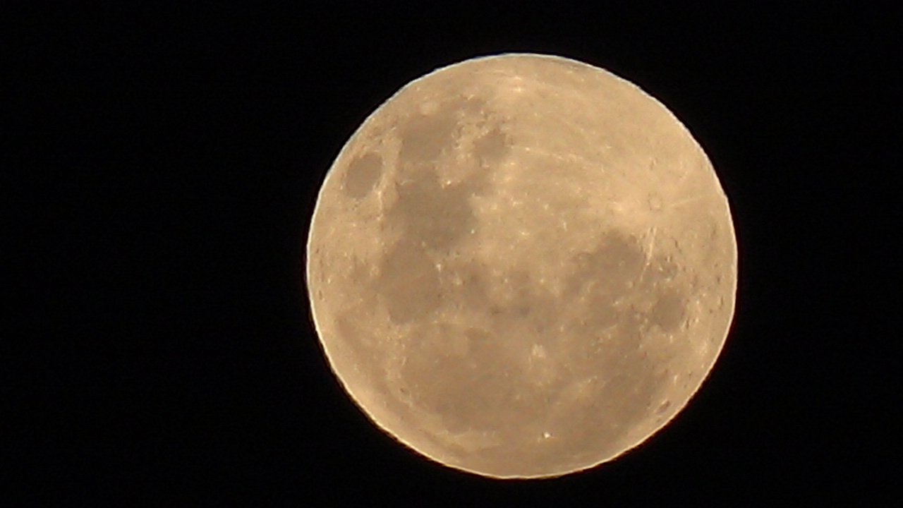 Just before the Super Blood Moon - 26 May 2021