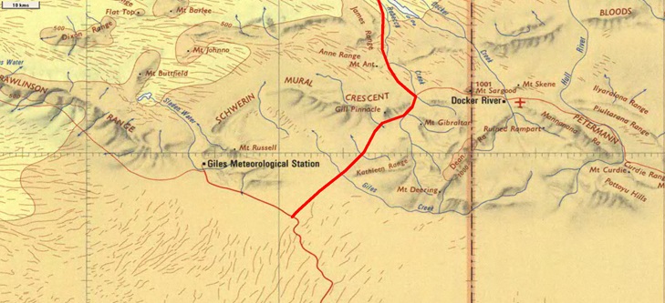 Start of Sandy Blight - old map