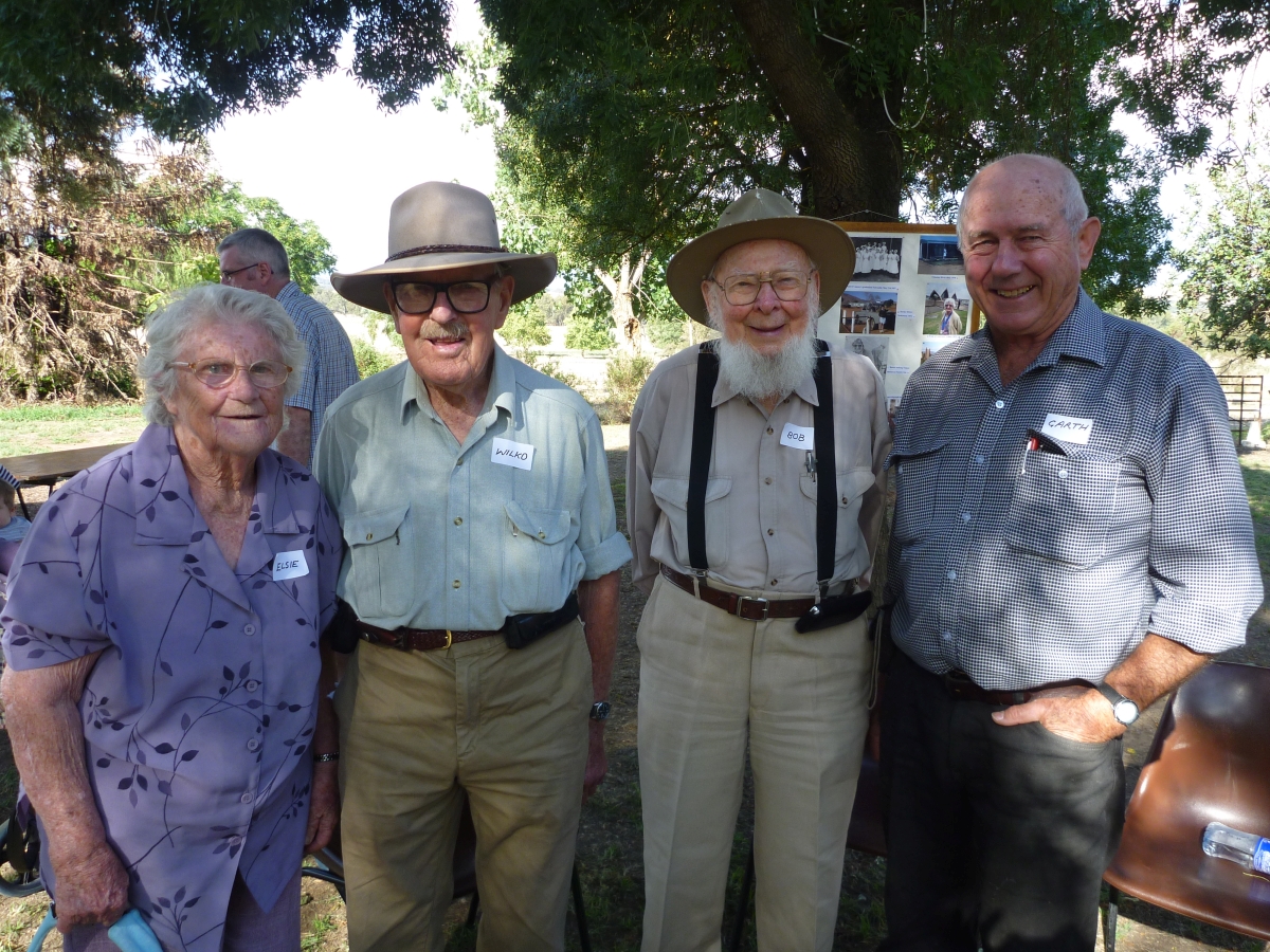 Bob & Elsie Lasseter at Margaret Hewitt's 80th birthday in 2016